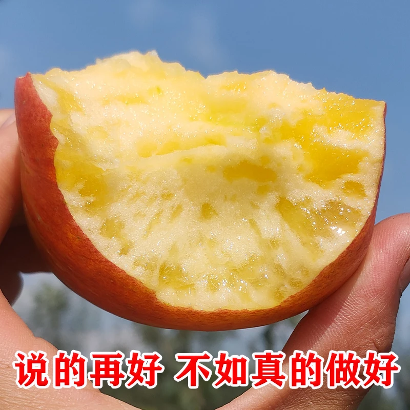 【昭通冰糖心苹果】2024年新鲜云南昭通丑苹果脆甜多汁2斤5斤