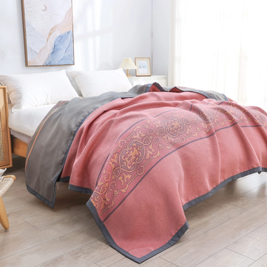 【凯瑟琳床盖】2.3*2.5M高端A类柔软舒适亲肤透气可机洗四季用床盖