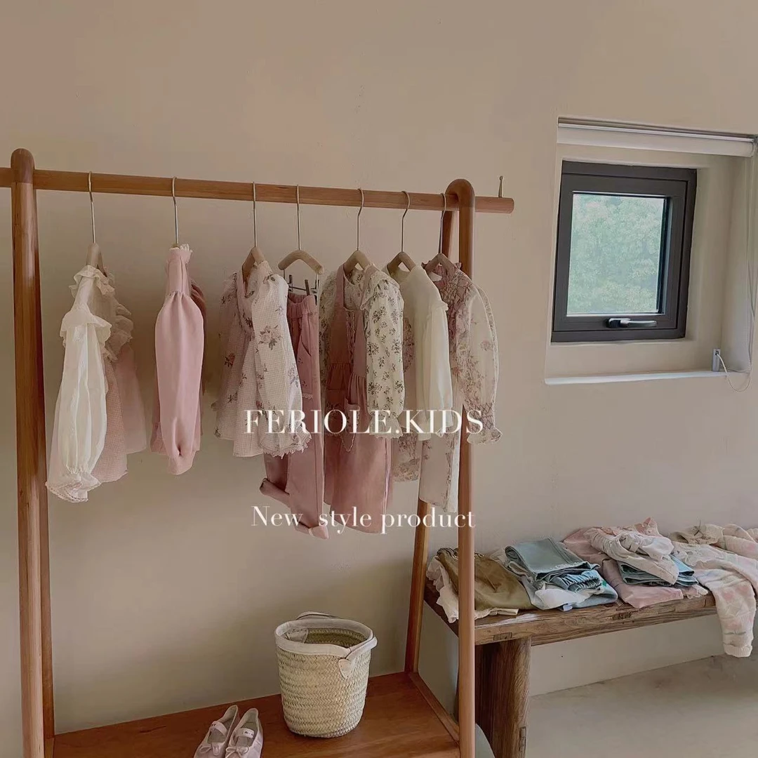 【盐土】YTQ新款儿童6106蓝色卡通条纹上衣