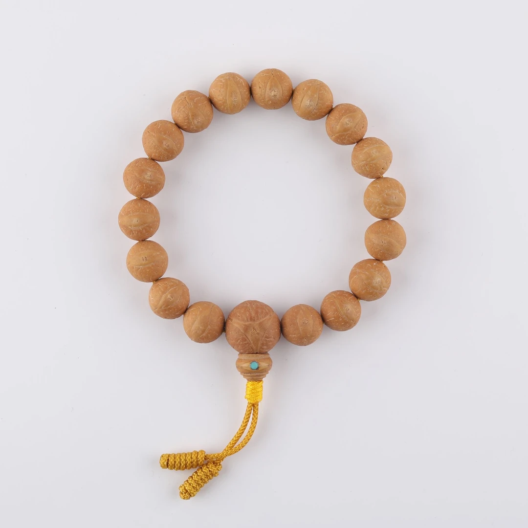 高密原生态文玩念珠尼泊尔凤眼菩提手串单圈