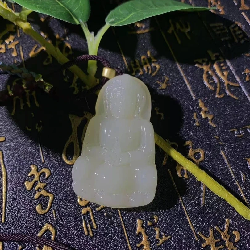 青海格尔木黄口料观音