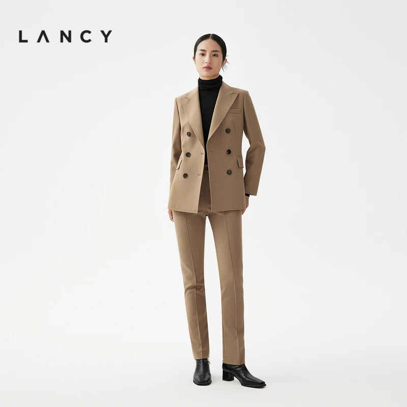 LANCY/朗姿LANCY/秋冬西装外套职业高级感西服气质女装