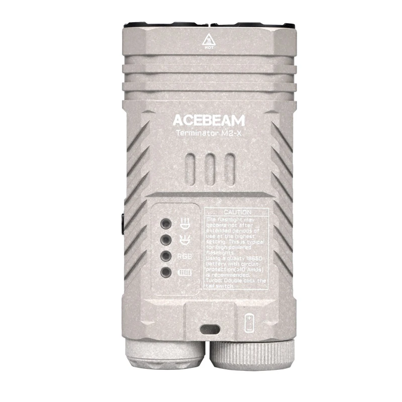 【捡漏】ACEBEAM M2-X暴雪 远泛切换双筒手电 可充电搜救功能露营