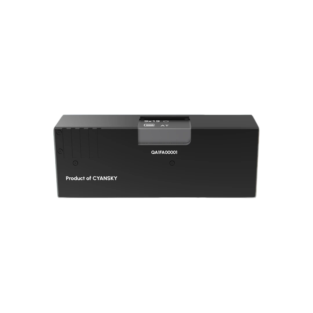 【手电王】CYANSKY GLOCK 黑色双光源手电筒长续航远射户外搜救照明