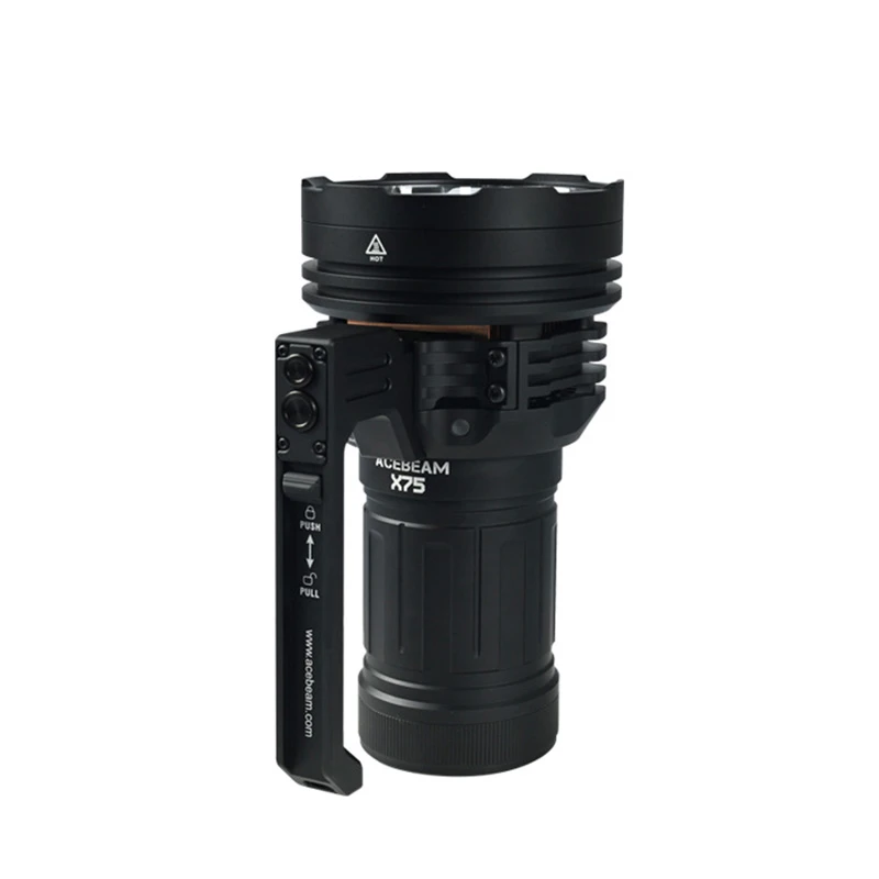 【大能】ACEBEAM X75 2代大功率智能亮强光手电筒风扇散热户外照明