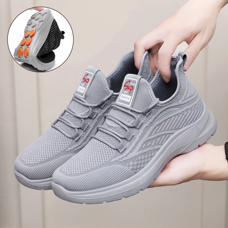 老北京布鞋男休闲透气爸爸鞋软底防滑轻便耐磨时尚春秋大码男单鞋