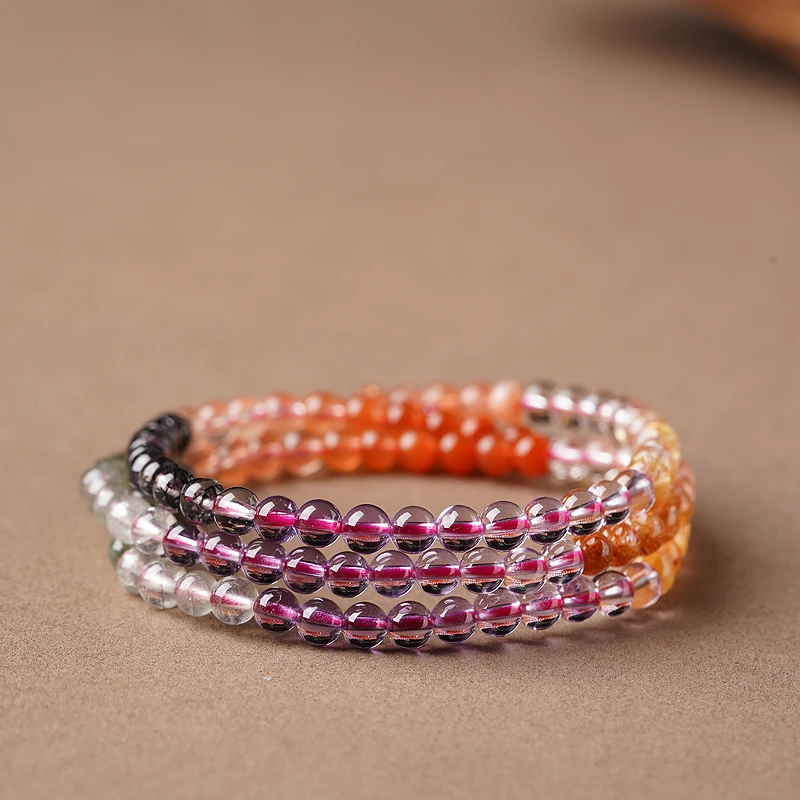 彩发水晶 女士多圈4+A851多样性发其一礼物