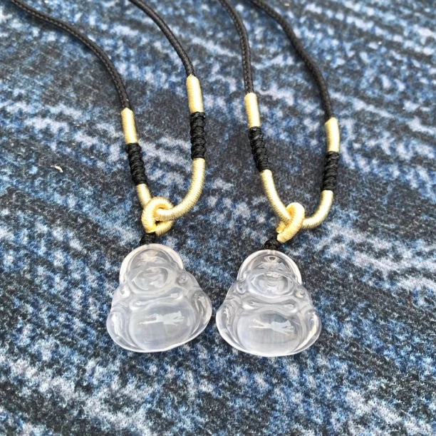 白水晶佛公吊坠A846多样性发其一