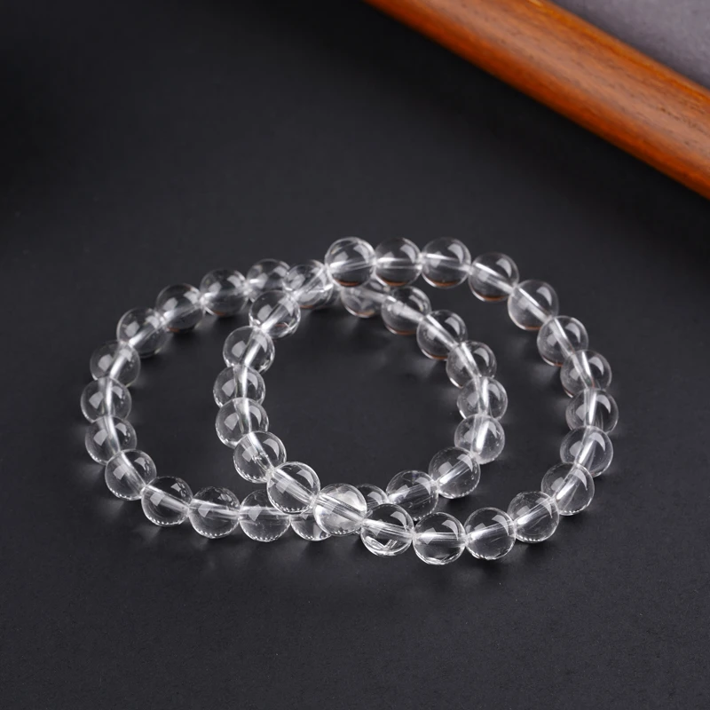 天然白水晶双A级高品质透体女冬日多样性发其一