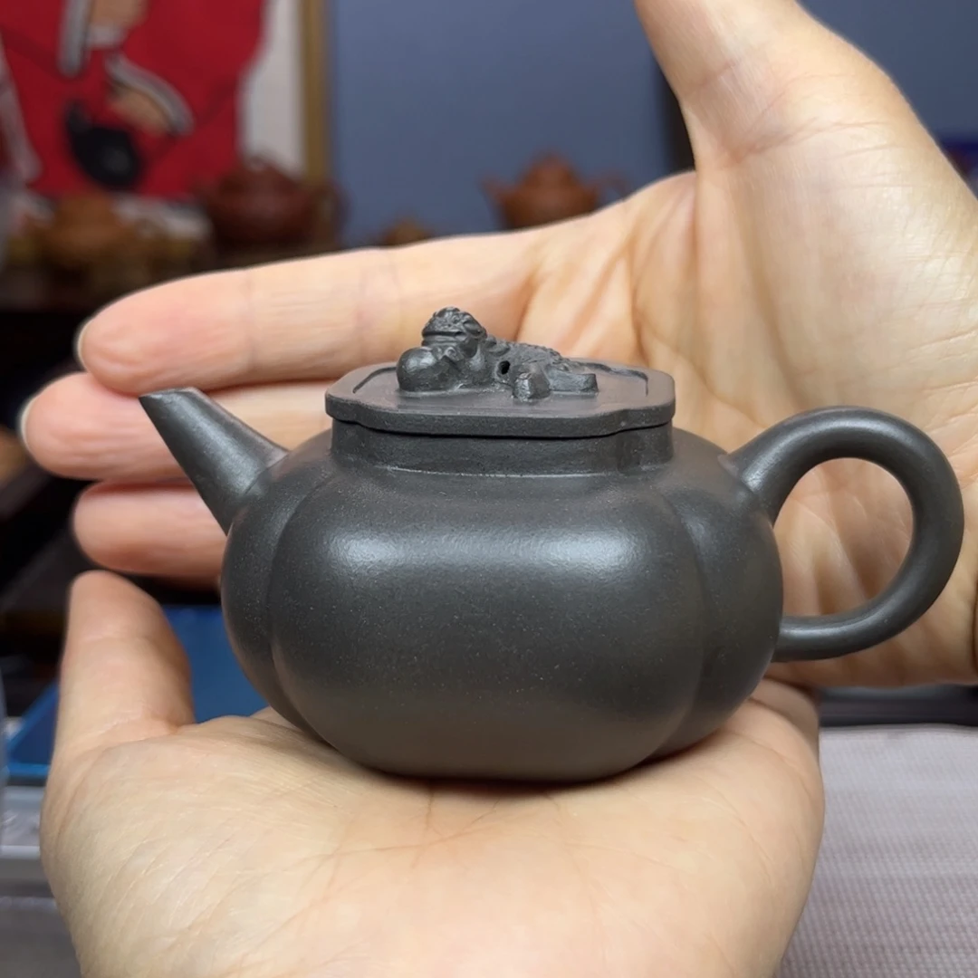 平紫砂茶具半手工制作
