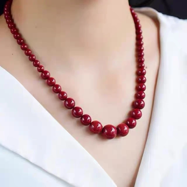 含辰砂工艺品[朱砂]塔链妈妈款 送长辈亲友时尚女款礼物项链