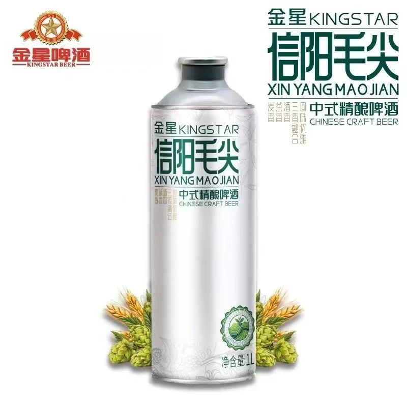 金星信阳毛尖中式精酿12°P啤酒 1L/瓶