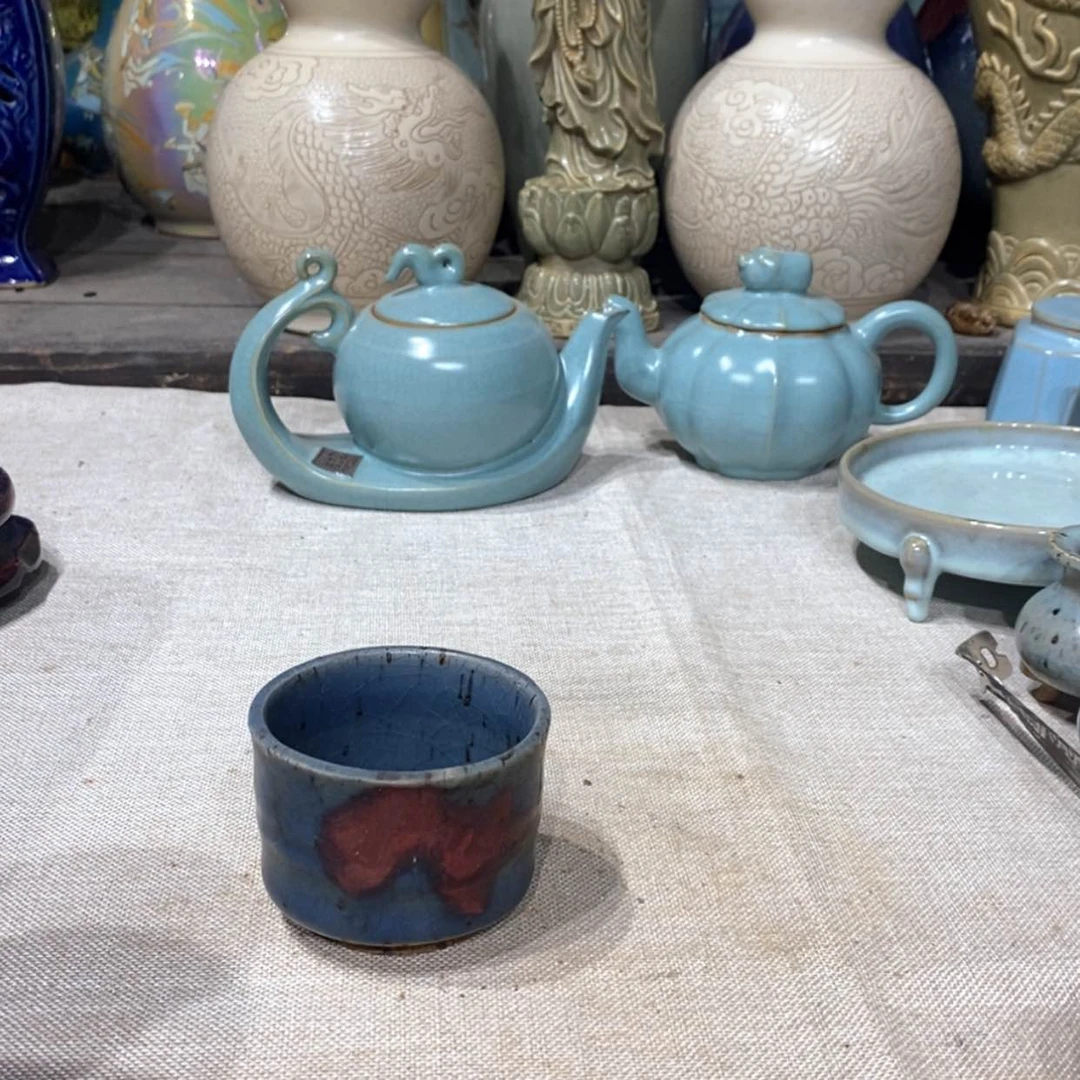【闪购商品】瓷摆件园***玩