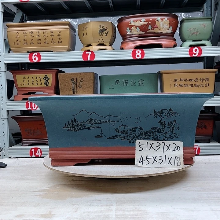 紫砂花盆紫砂花盆