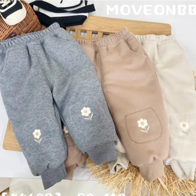 北针织夹棉棉裤儿童休闲裤23