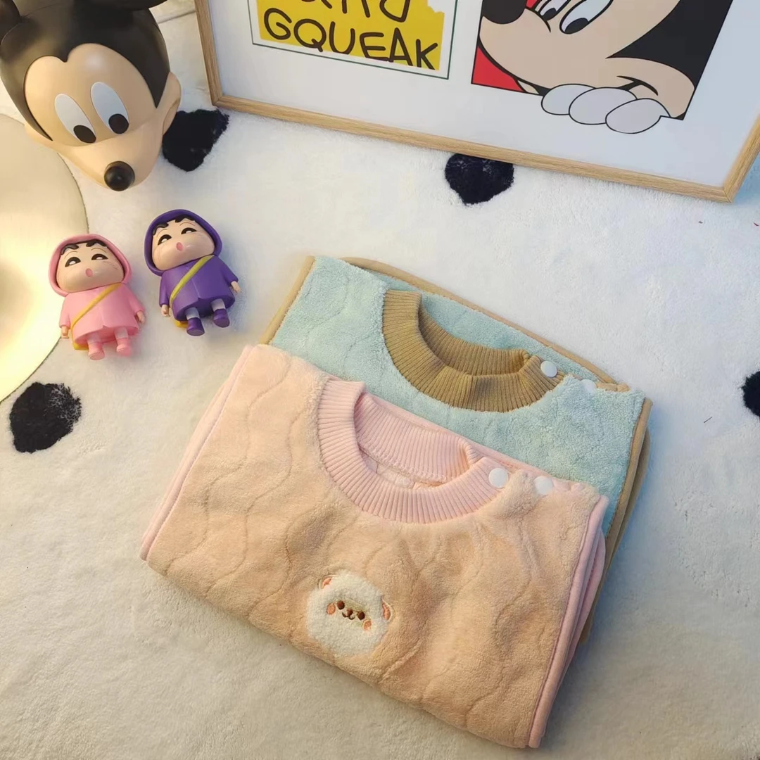 （编码专用）黑糖小猪儿童保暖衣0218