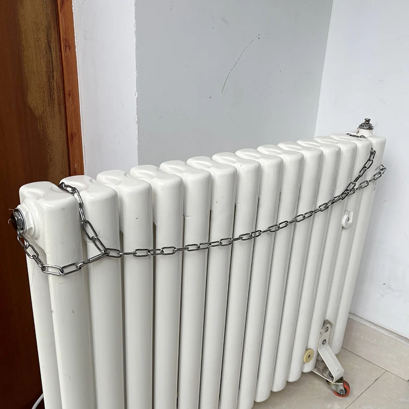 不锈钢暖气片晾衣绳晒衣杆毛巾置物架通用老式铸铁暖气片晾衣架