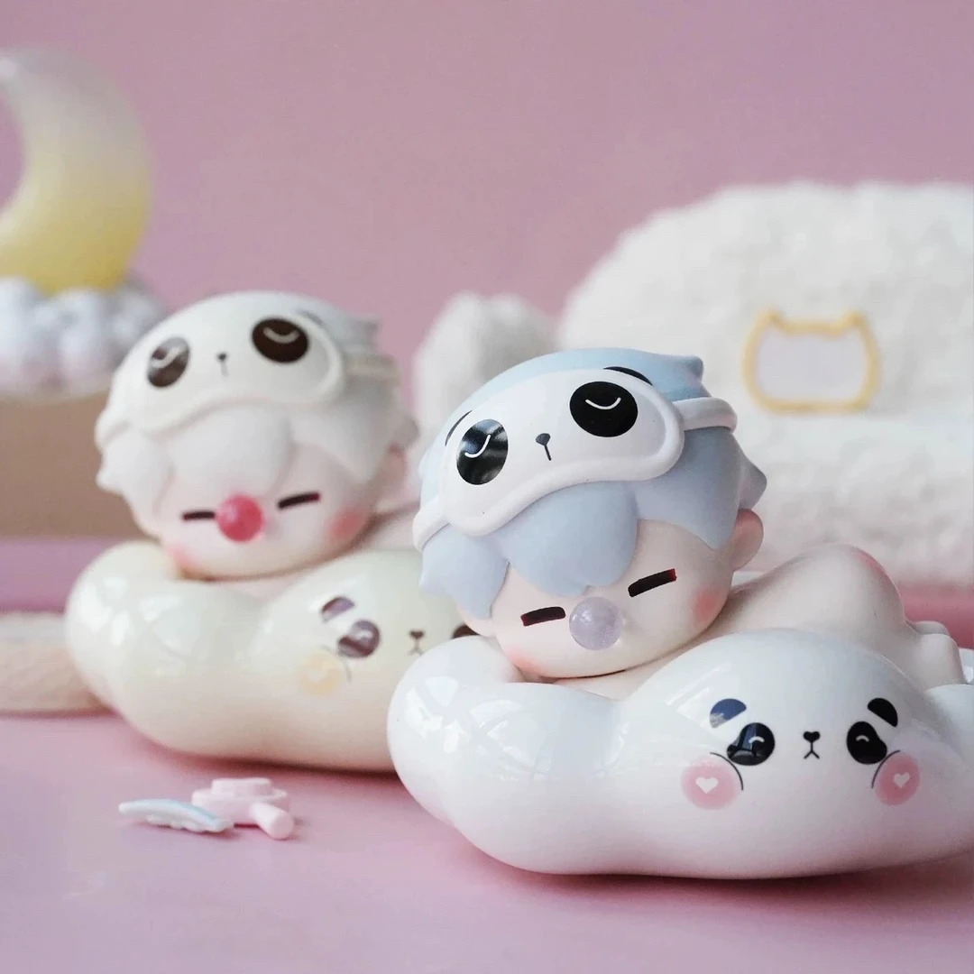 【代拆】屁嘟嘟二代云朵趴趴盲盒桌面摆件可爱人偶节日礼物