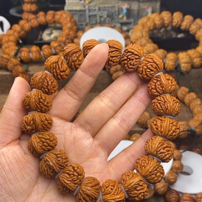 【闪购商品】桃核吊坠峰**房19刺龙