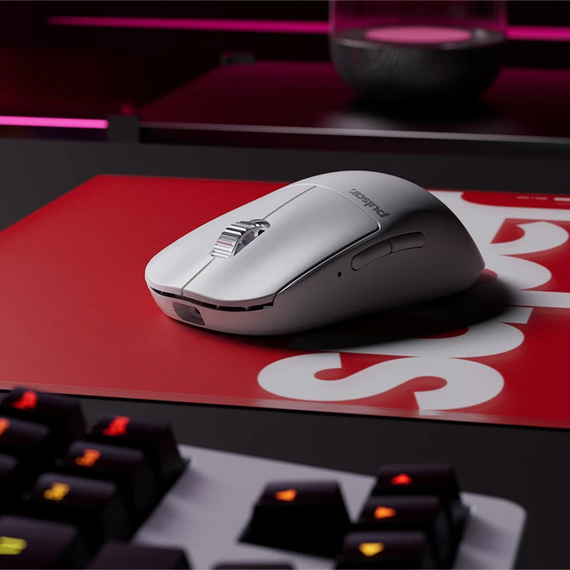 派世pulsar X2AeS shiro同款8K免驱电竞专用无线游戏鼠标推荐CS2