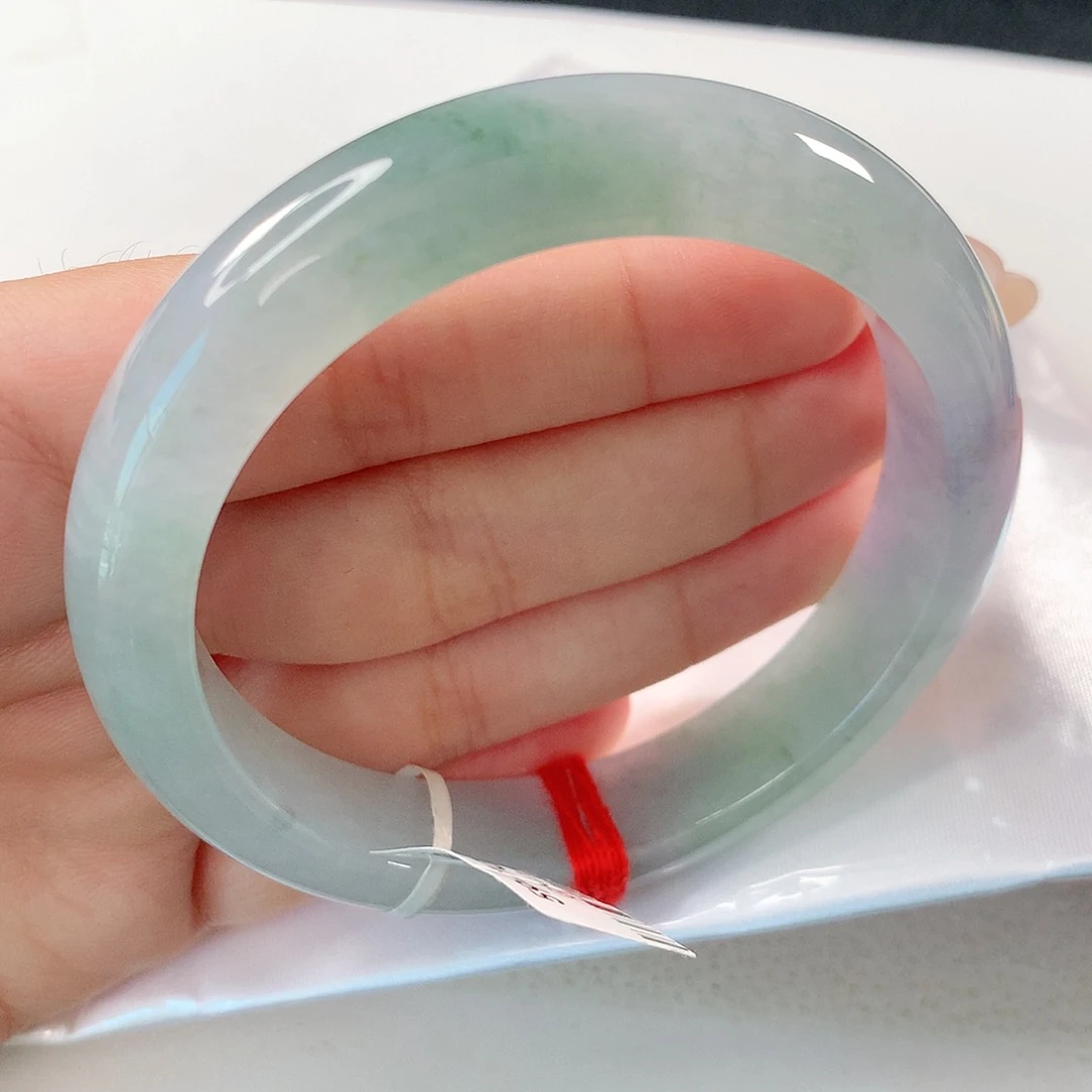 翡翠手镯未镶嵌 正圈⑩⑦