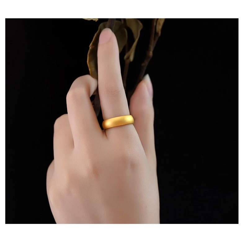 合金戒指 合金戒指 磨砂闭口戒指