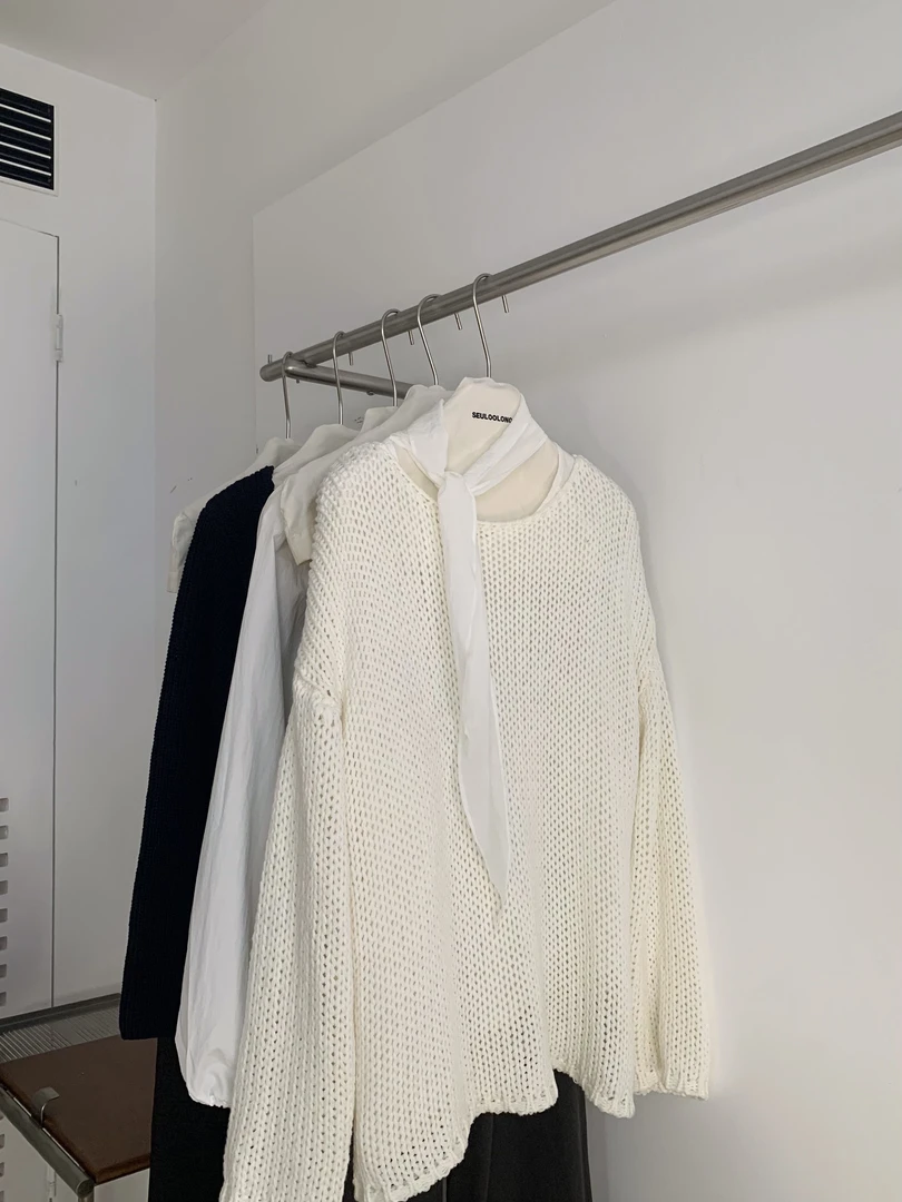 ｛拥抱温暖}2024秋冬粗线柔软慵懒亲肤宽松毛衣