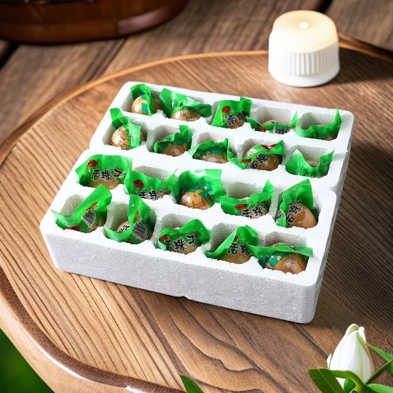 活珠子香辣味麻辣毛蛋开袋即食鸡胎仔钢化蛋新鲜真空包装营养新鲜