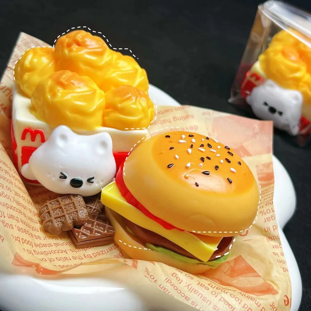 小罗捏捏手作 食品级硅胶 （微瑕FX）到手7支