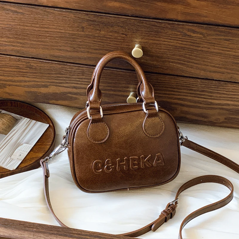 新款小巧女包单肩手提斜挎包时尚百搭秋冬氛围感 DZ 22008