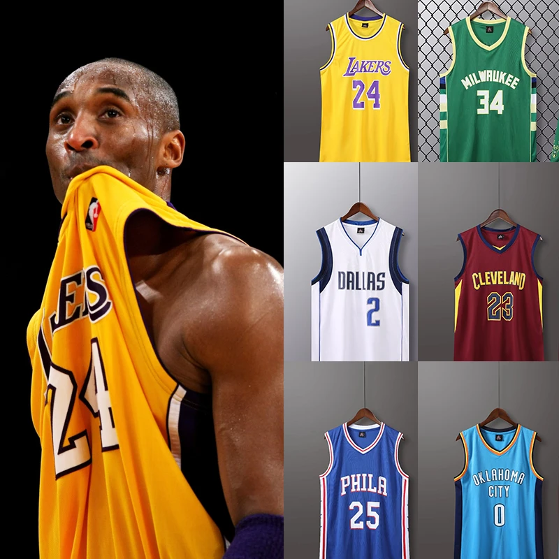 NBA背心篮球服汇总公牛湖人勇士成人套装23号乔丹夏季透气球衣