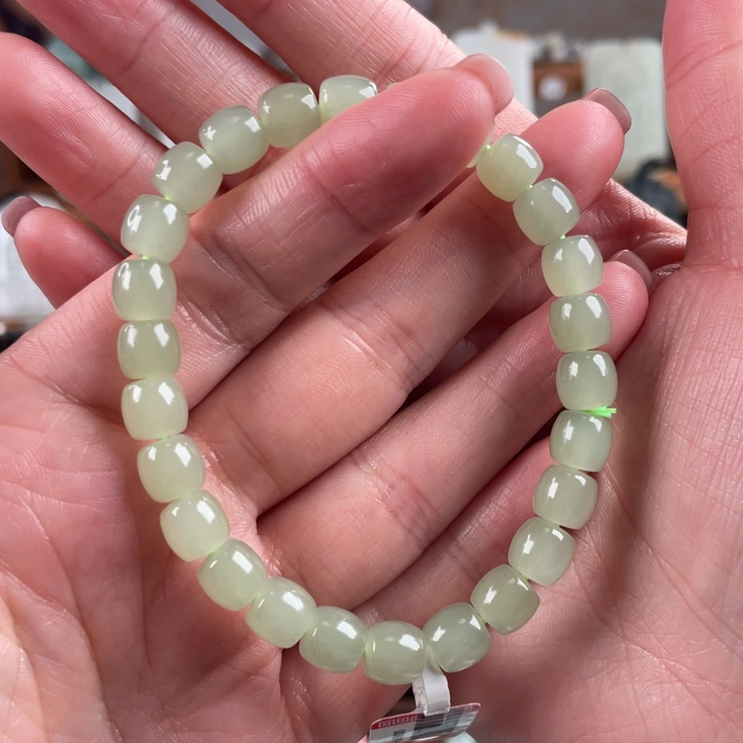 和田玉手串未镶嵌