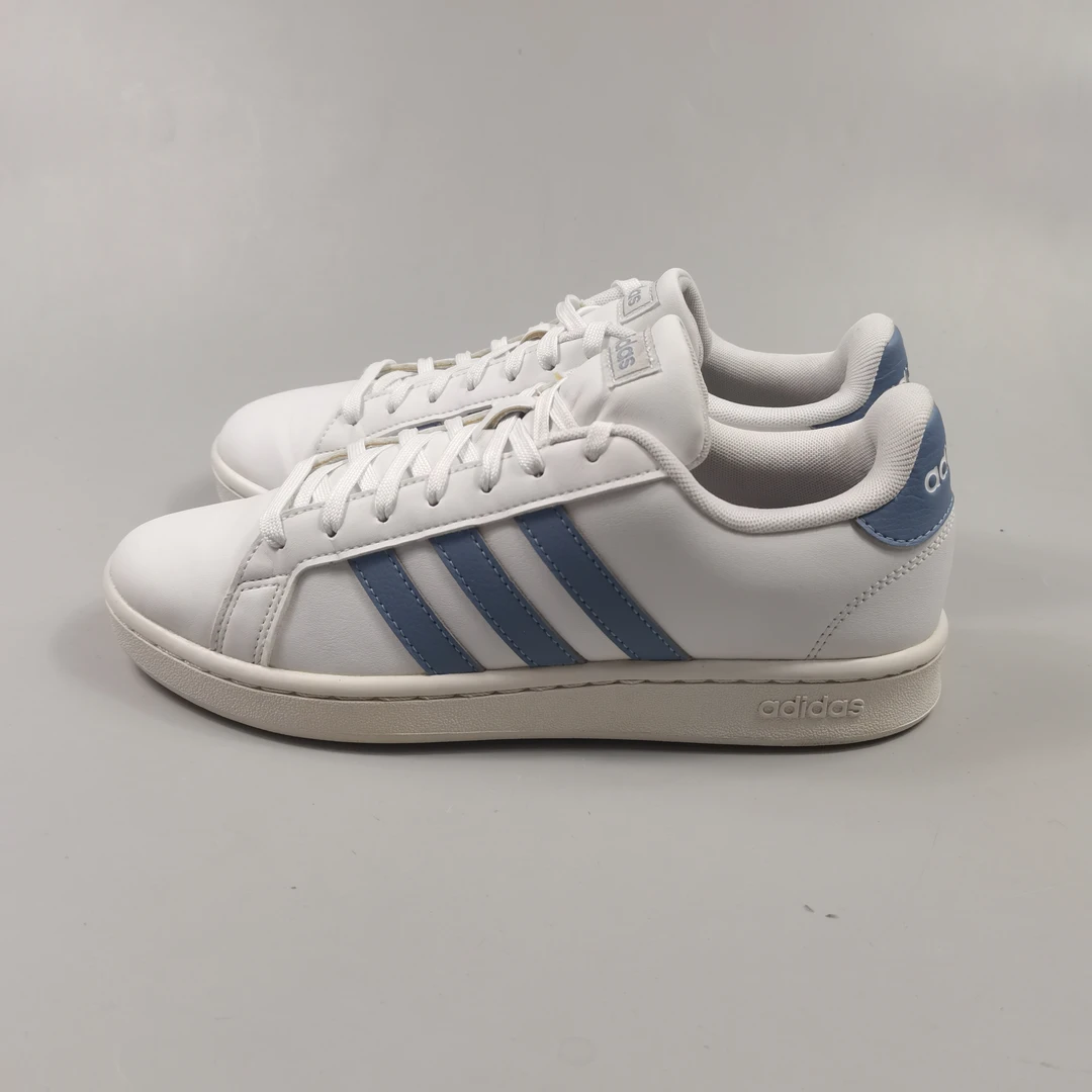 二手40.5码 adidas outlets阿迪达斯GRAND COURT 小白鞋 公价670