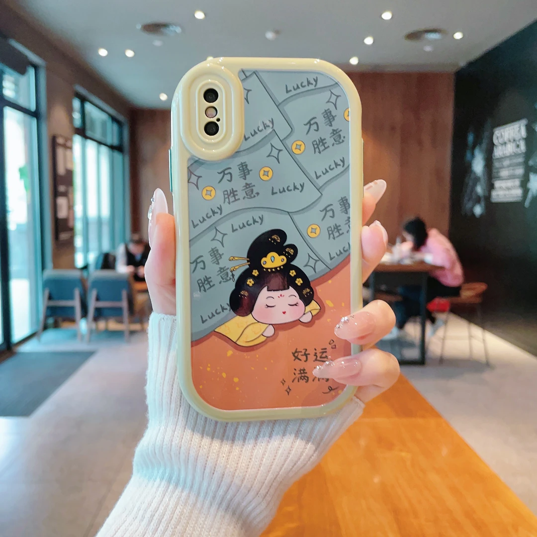 （iPhoneX系列）奶油壳适用iPhoneX/iPhoneXS/iPhoneXR/XSMax手机壳