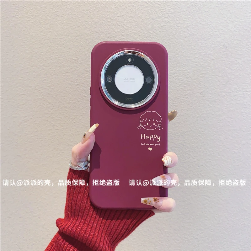 （荣耀X50系列）银镜小胖墩适用荣耀X50手机壳个性防摔全包保护套潮