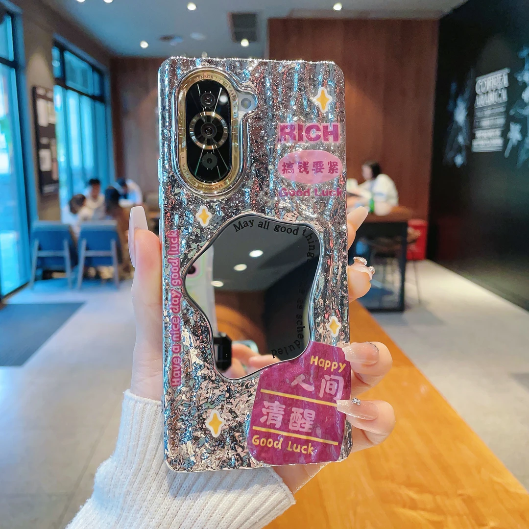 （华为nova10系列）岩石镜面适用华为nova10/华为nova10Pro手机壳潮