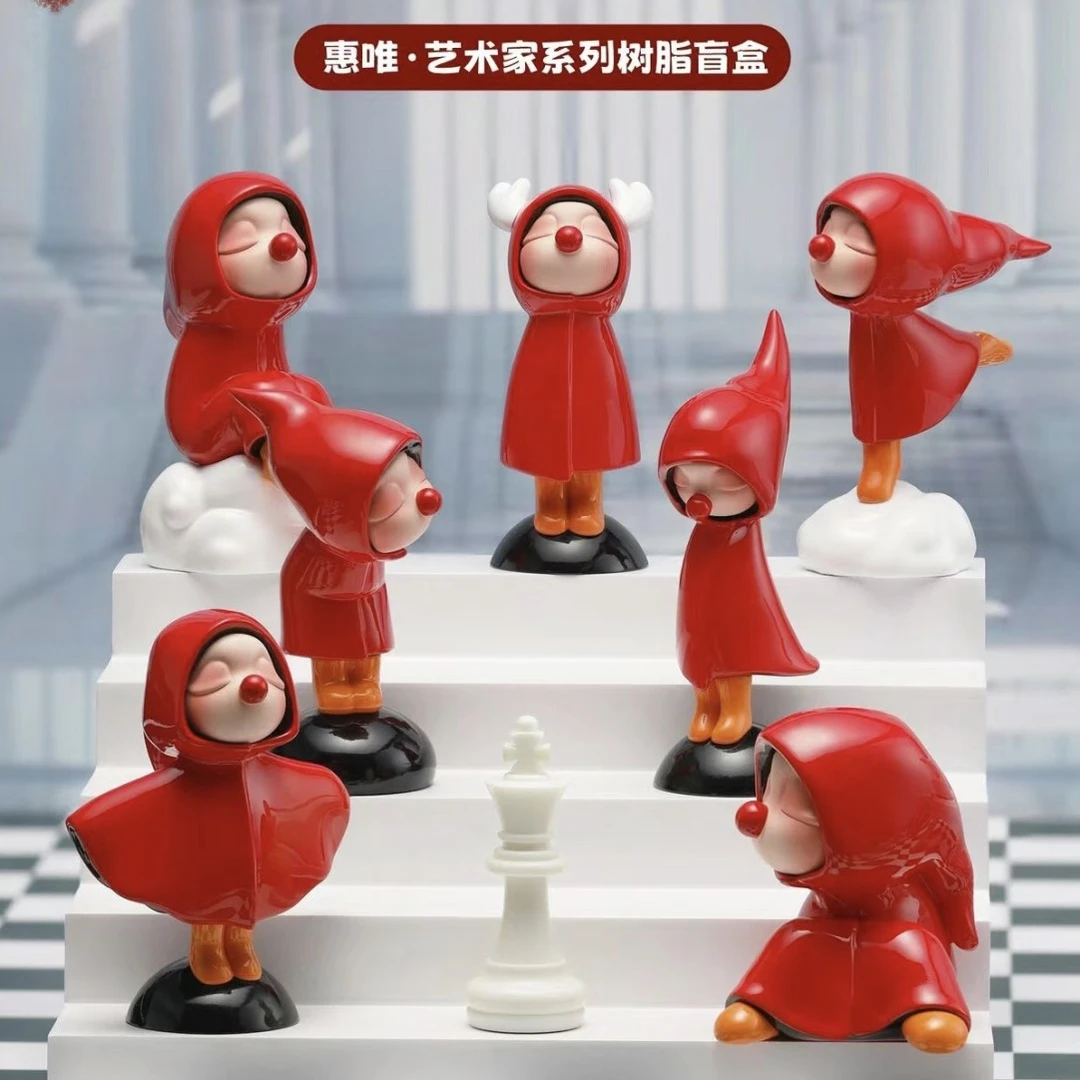 【拆盒】惠唯·Yes!Metoo艺术家系列盲盒潮玩手办摆件