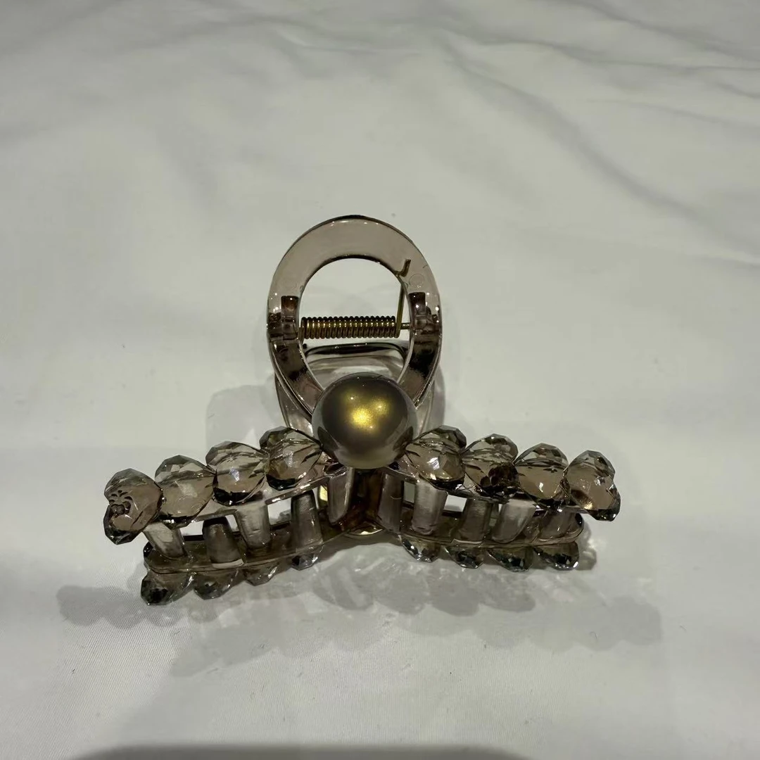 【婷婷家】No退换-东大门香槟爱心圆球发夹百搭