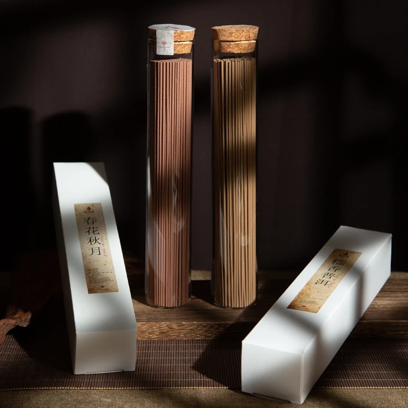 【郑师傅】春花秋月+糯香普洱 各100g线香 卧室客厅家居手工香薰