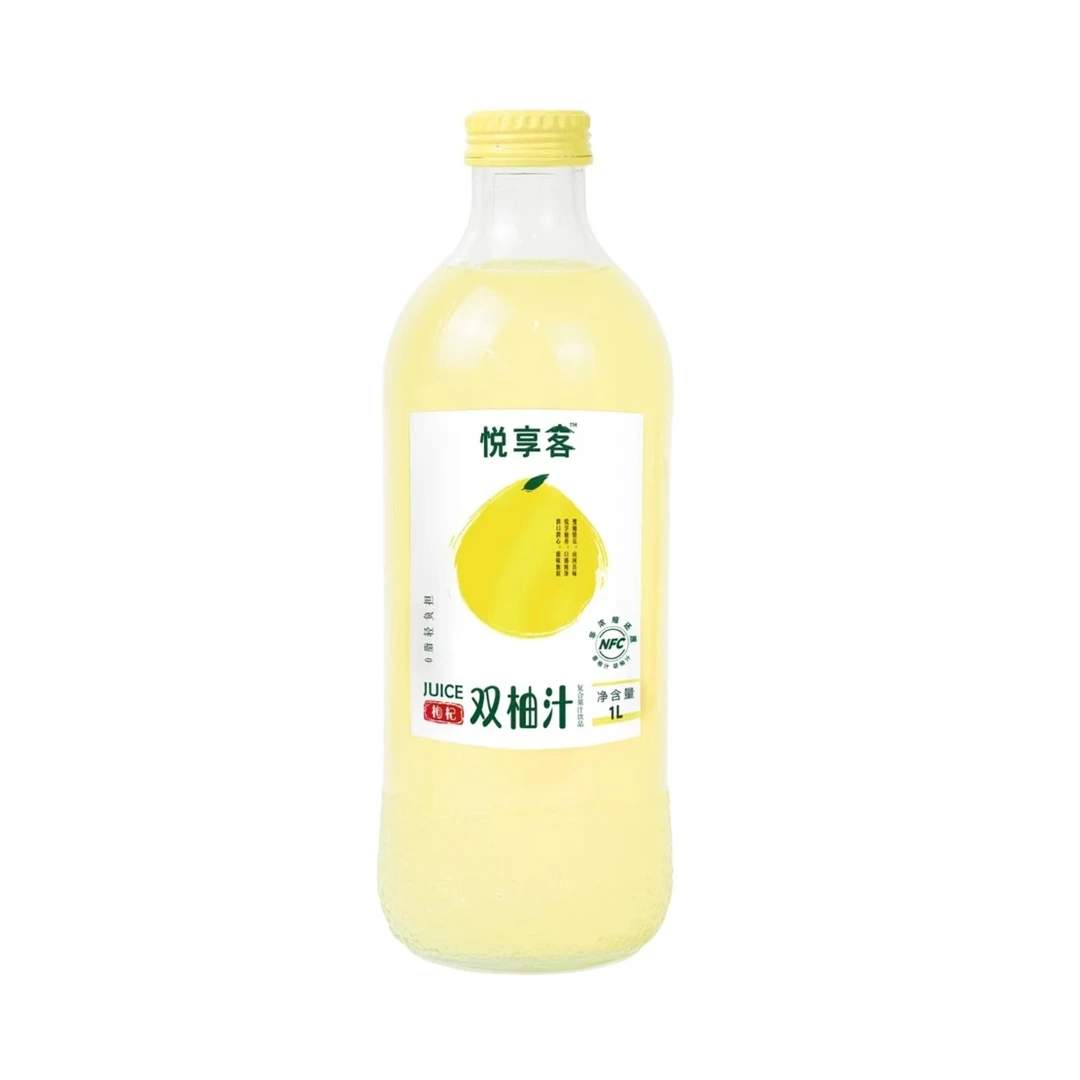 悦享客双柚汁复合果汁饮品1L