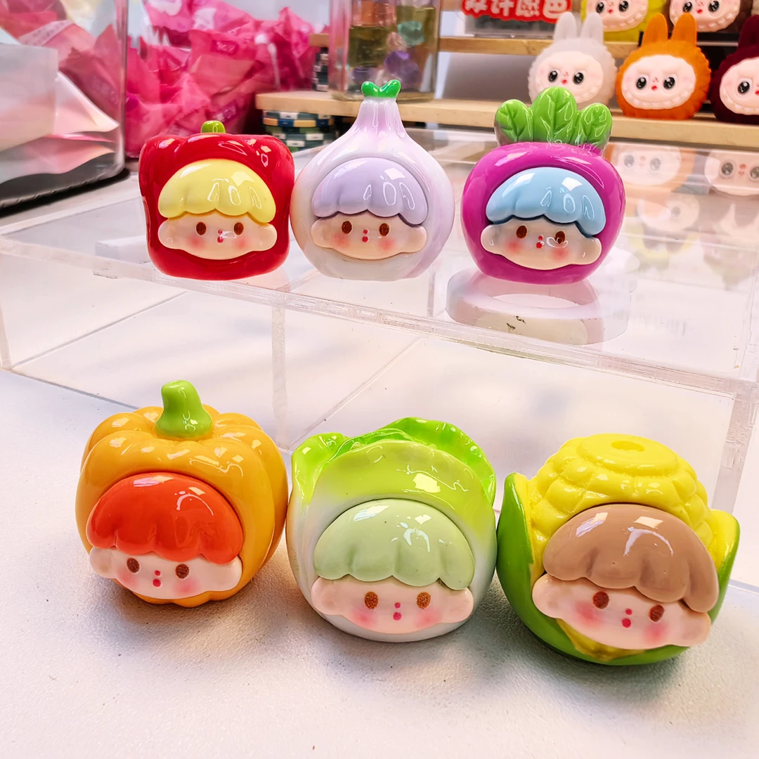 【直播间拆】透色蔬菜阿卓立体diy树脂