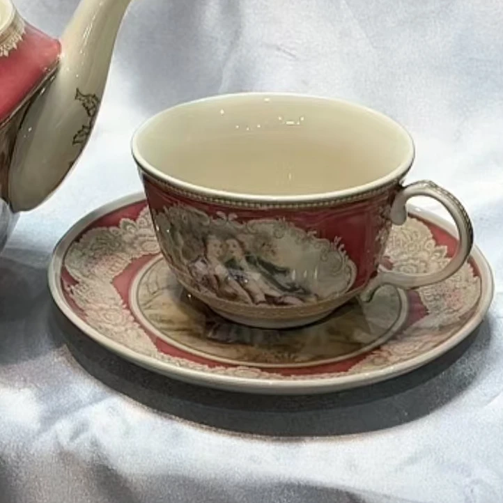 客来涌，，cz， 咖啡杯 红色系列  一等