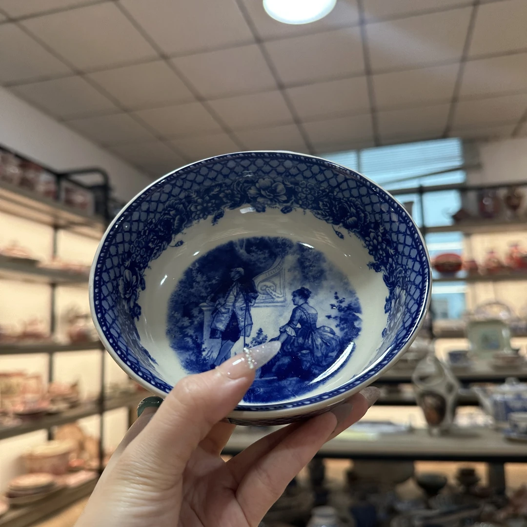 青花系列欧洲名画 cz 面碗碗一等