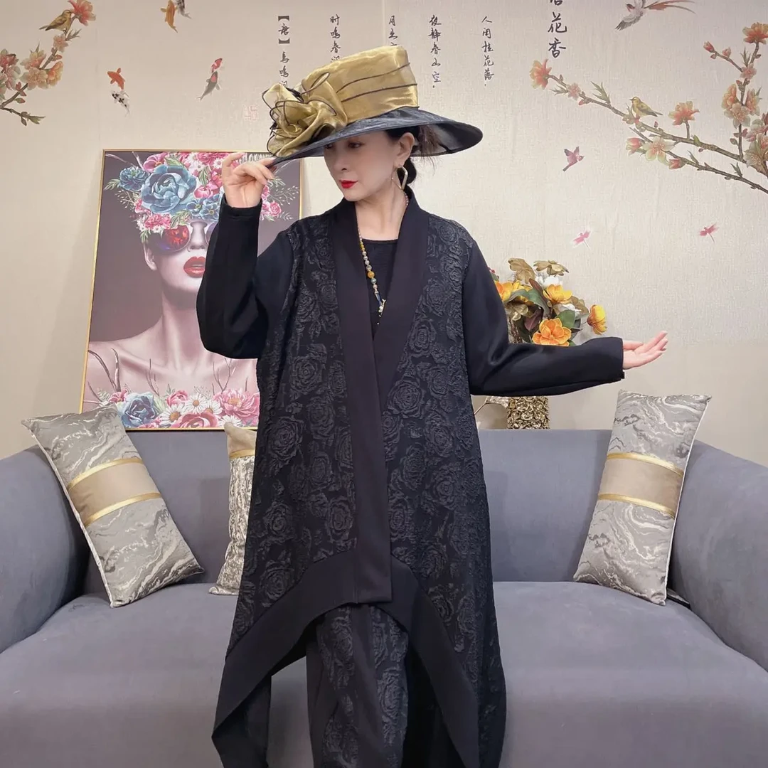 77008时尚优雅秋季上新洋气名媛气质休闲百搭外披