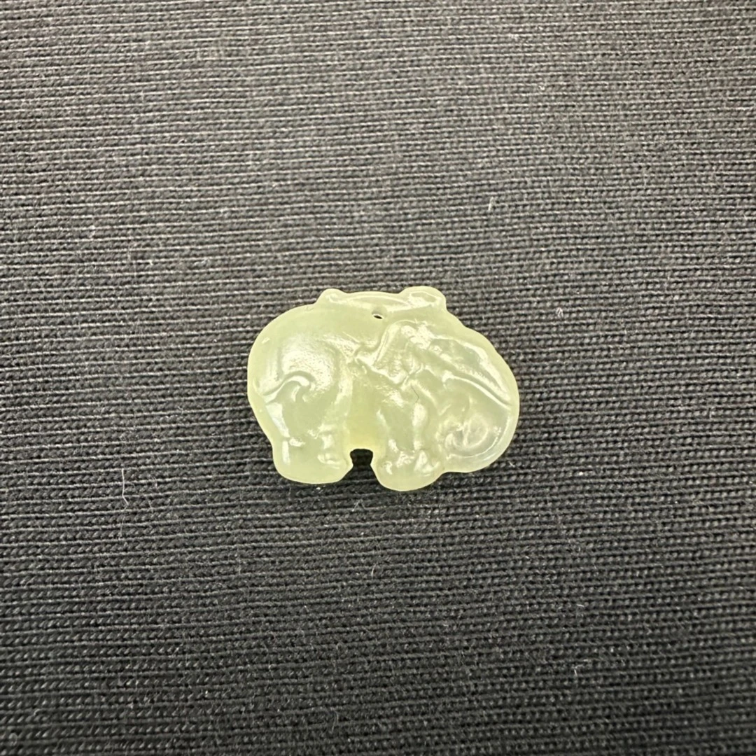 和田玉挂件小件一个装小象备注颜色或直播间选多样性发货双面工艺