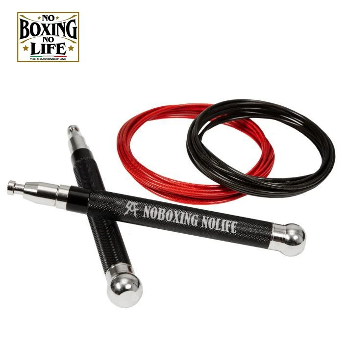 NoBoxingNoLife品牌滚珠双轴承负重全钢可调节拳击儿童节格斗跳绳