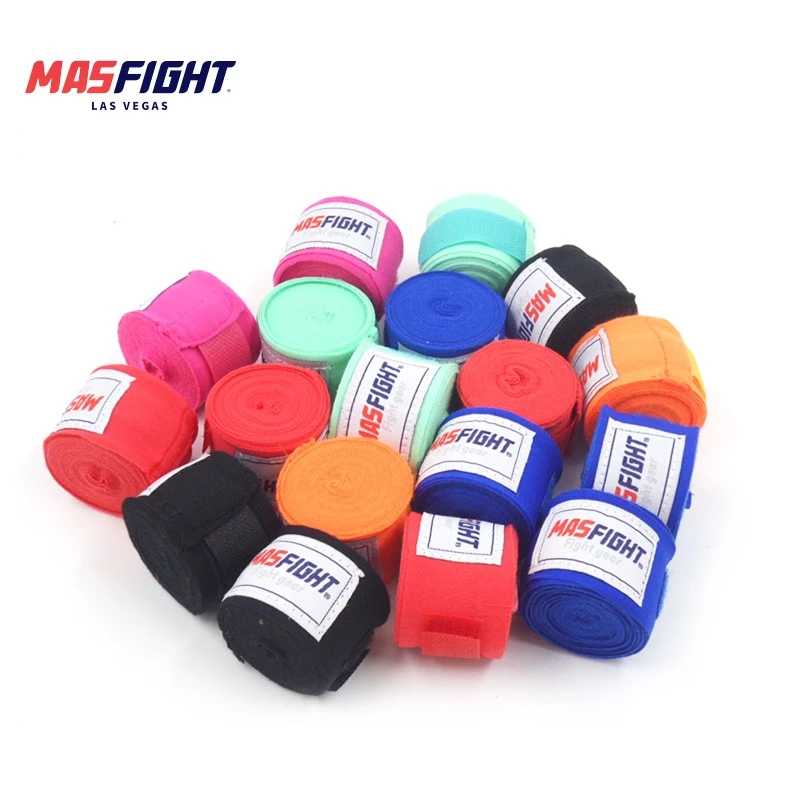 护齿护具运动金刚指虎护裆MASFIGHT拳击绷带散打带护手搏击泰拳绑