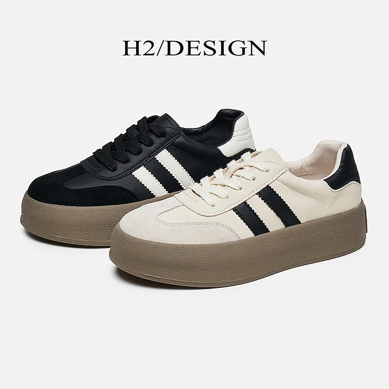 H2半糖主义厚底德训鞋S8013【交个朋友专属】