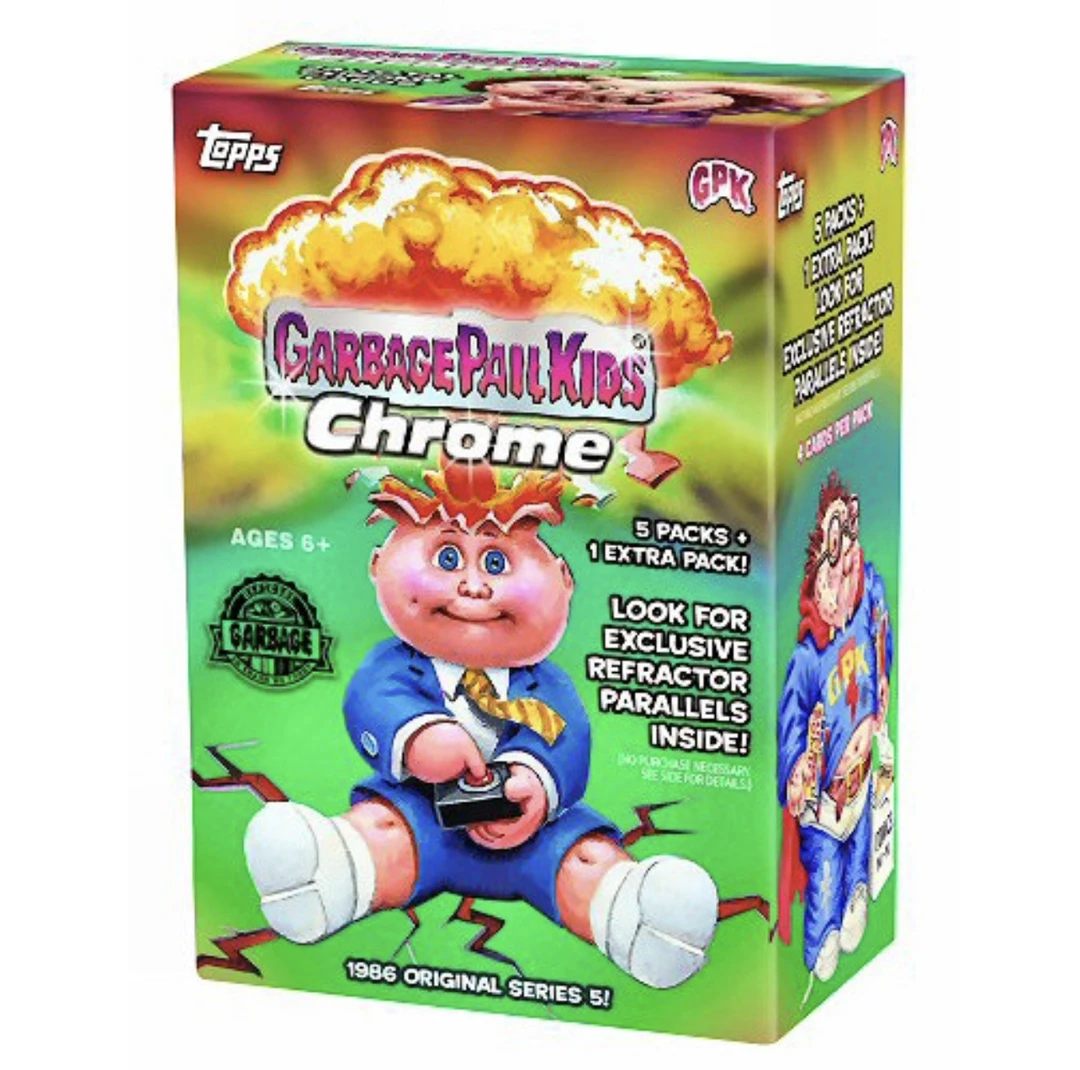 垃圾桶小子 GPK 2022 Chrome S5 手雷盒 保白碎冰 下单默认代拆