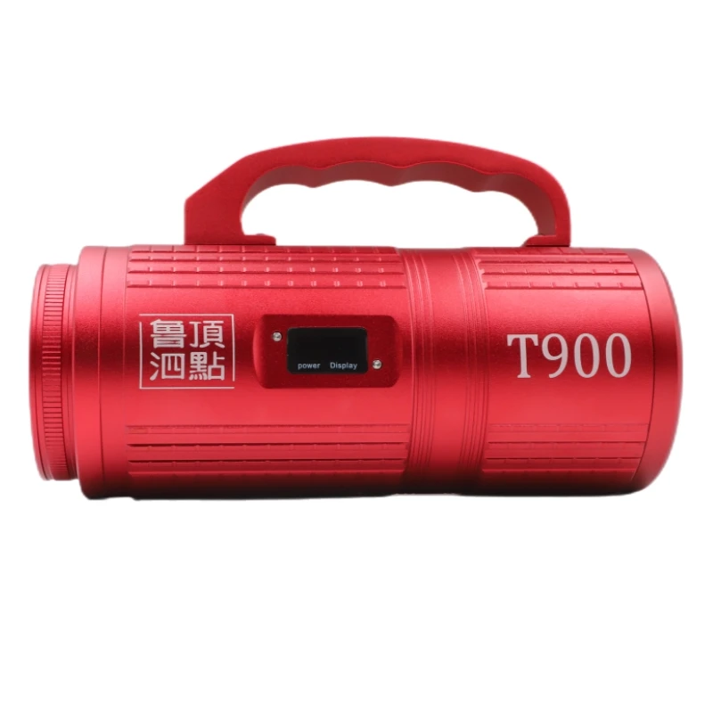 T900夜钓灯激光炮3档位4光源6透镜中炮超亮黑坑王聚鱼诱鱼不扰鱼